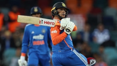Abhishek Sharma is the reigning number-1 ranked T20I batter. (AFP) Abhishek Sharma is the reigning number-1 ranked T20I batter. (AFP)