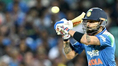 <p>వన్డేల్లో అత్యధిక సెంచరీలు- అంతర్జాతీయ వన్డే క్రికెట్లో అత్యధిక సెంచరీల రికార్డు కోహ్లి పేరు మీదే ఉంది. కోహ్లి ఇప్పటివరకూ వన్డేల్ోల 51 సెంచరీలు బాది, సచిన్ రికార్డు బ్రేక్ చేశాడు. </p> (AFP)