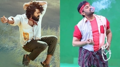 Chikiri Chikiri song promo from Peddi: Ram Charan's hookstep in the promo caught everyone's attention, with comparisons drawn to Chiranjeevi's in Muta Mestri.
