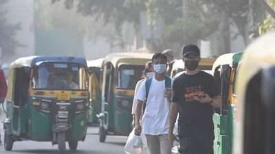 Delhi's AQI has skyrocketed once again. (HT PHOTO) Delhi's AQI has skyrocketed once again. (HT PHOTO)