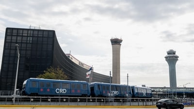 The FAA air traffic control tower at O'Hare International Airport (ORD) in Chicago, Illinois (Bloomberg) The FAA air traffic control tower at O'Hare International Airport (ORD) in Chicago, Illinois (Bloomberg)
