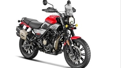 Hero Hunk 440 SX is derived from the Mavrick 440. Hero Hunk 440 SX is derived from the Mavrick 440.