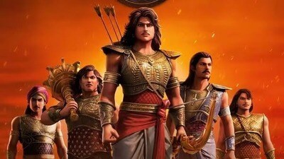 <p><strong>కురుక్షేత్రం </strong>- మహాభారత కథను మనం ఎన్నిసార్లు చూసినా, దానిలోని ప్రతి పాత్ర ఆకర్షిస్తుంది. 18 రోజుల కురుక్షేత్రంలో జరిగిన మహాభారత యుద్ధం కథను వివరించే యానిమేటెడ్ వెబ్ సిరీస్ నెట్ ఫ్లిక్స్ ఉంది. ఇది 1.3 మిలియన్ వ్యూస్ తో రెండో స్థానంలో ఉంది.</p> 