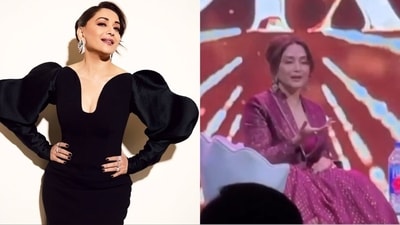 Madhuri Dixit's event in Toronto took place on November 2. Madhuri Dixit's event in Toronto took place on November 2.