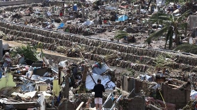 Kalmaegi blew away from western Palawan province into the South China Sea before noon Wednesday. (AP)
