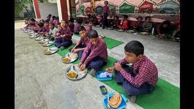 The move is aimed at providing adequate nutrition to children to improve their health and also to prevent school dropout. (HT File) The move is aimed at providing adequate nutrition to children to improve their health and also to prevent school dropout. (HT File)