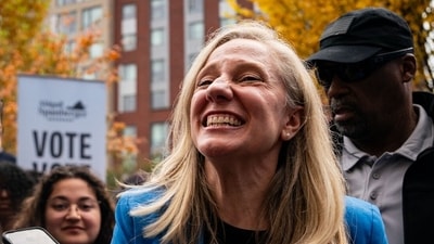 Abigail Spanberger, the new Democratic governor of Virginia. (Bloomberg) Abigail Spanberger, the new Democratic governor of Virginia. (Bloomberg)