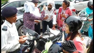 With the new rollout, riding without a helmet will be flagged across these 47 new locations (HT File) With the new rollout, riding without a helmet will be flagged across these 47 new locations (HT File)