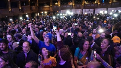 Supporters of New York City mayoral candidate Zohran Mamdani gathered on Tuesday night in Brooklyn, N.Y. Supporters of New York City mayoral candidate Zohran Mamdani gathered on Tuesday night in Brooklyn, N.Y.