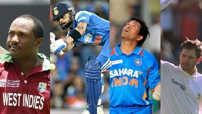 Brian Lara, Virat Kohli, Sachin Tendulkar, Ricky Ponting (AFP, X images) Brian Lara, Virat Kohli, Sachin Tendulkar, Ricky Ponting (AFP, X images)