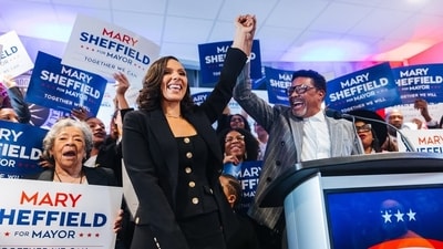 Detroit City Council president Mary Sheffield makes history as the city's first female mayor (Instagram/marysheffield) Detroit City Council president Mary Sheffield makes history as the city's first female mayor (Instagram/marysheffield)