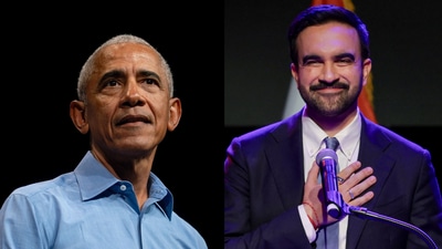 Former US president Barack Obama (L) and New York City mayor-elect Zohran Mamdani (R) Former US president Barack Obama (L) and New York City mayor-elect Zohran Mamdani (R)