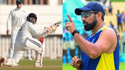 Rishabh Pant and Mohammed Shami (PTI) Rishabh Pant and Mohammed Shami (PTI)