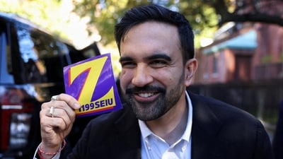 Democratic candidate for New York City, Zohran Mamdani was declared the mayor-elect after winning the election against Andrew Cuomo and Curtis Sliwa. (REUTERS)