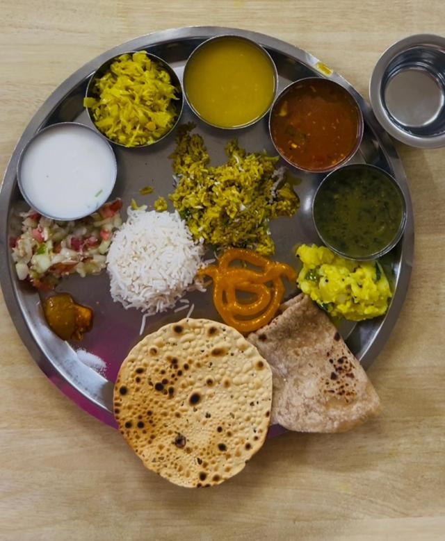 Thali at New Poona Boarding House. (COURTESY: GAYATRI KOTBAGI) Thali at New Poona Boarding House. (COURTESY: GAYATRI KOTBAGI)
