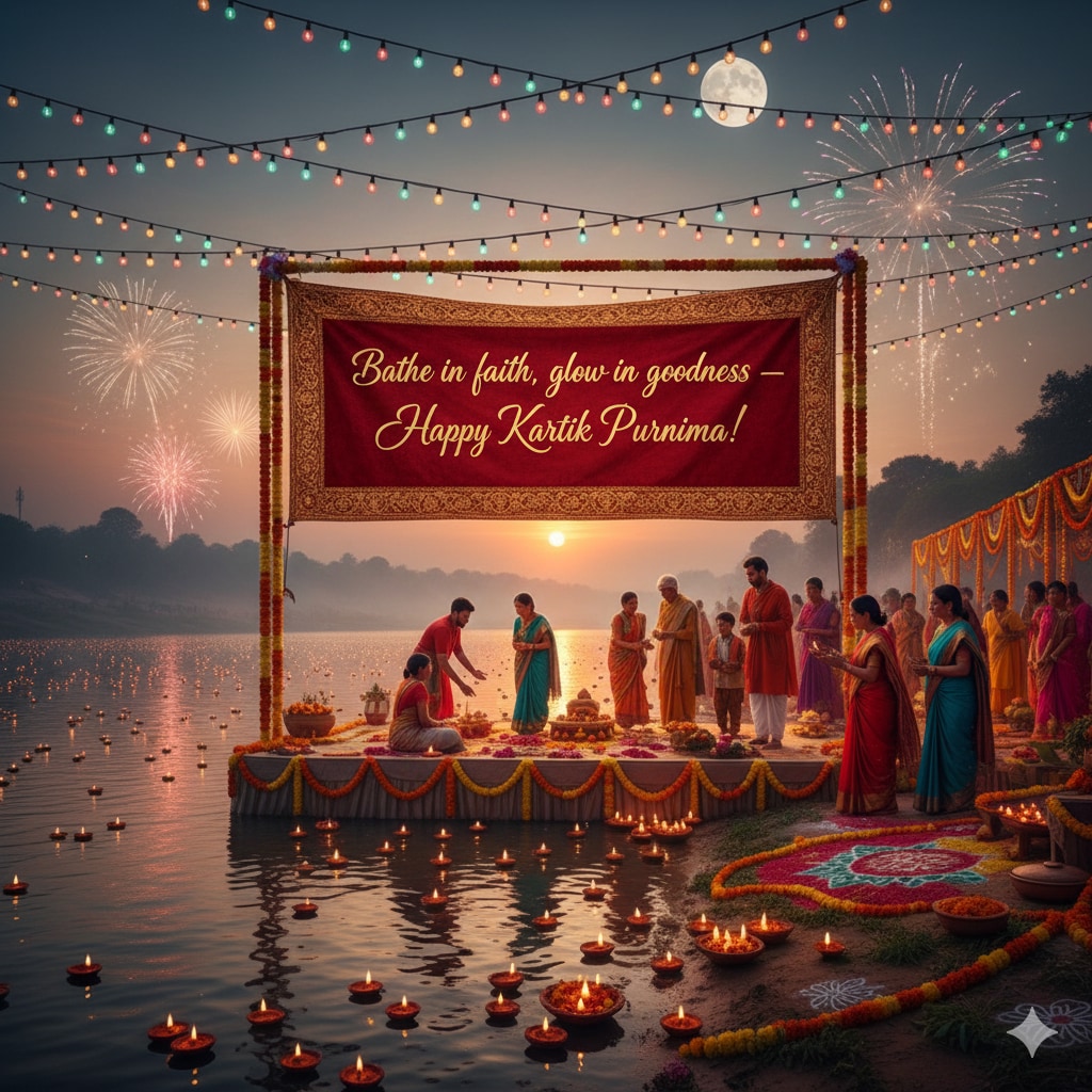 Happy Kartik Purnima 2025 (Google Gemini) Happy Kartik Purnima 2025 (Google Gemini)