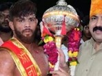 Maharashtra Kesari wrestler Sikandar Sheikh’s story reflects the complex web where sports, crime, and politics intersect. (HT) Maharashtra Kesari wrestler Sikandar Sheikh’s story reflects the complex web where sports, crime, and politics intersect. (HT)