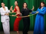 Farah Khan and Ananya Panday at Twinkle Khanna and Kajol's talk show.