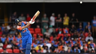 Shubman Gill top-scored with 46 off 39 balls as India posted 167/8 after being sent in to bat. However, his strike-rate under 120 came under the scanner. (AP) Shubman Gill top-scored with 46 off 39 balls as India posted 167/8 after being sent in to bat. However, his strike-rate under 120 came under the scanner. (AP)