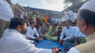 During the interaction, villagers gave voice to an array of pressing issues — from erratic daytime power supply for agriculture to poor road connectivity to the lack of protective fencing around farmlands. (HT PHOTO) During the interaction, villagers gave voice to an array of pressing issues — from erratic daytime power supply for agriculture to poor road connectivity to the lack of protective fencing around farmlands. (HT PHOTO)