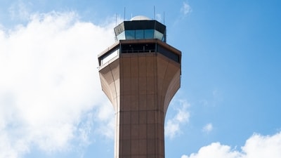 A control tower is seen at the George Bush Intercontinental Airport on November in Houston, Texas. (Representational) (Getty Images via AFP) A control tower is seen at the George Bush Intercontinental Airport on November in Houston, Texas. (Representational) (Getty Images via AFP)