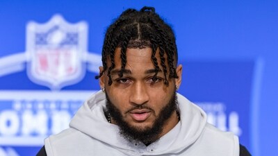 Dallas Cowboys player Marshawn Kneeland, 24, tragically passed away. (Photo by Michael Hickey / GETTY IMAGES NORTH AMERICA / AFP) (AFP)