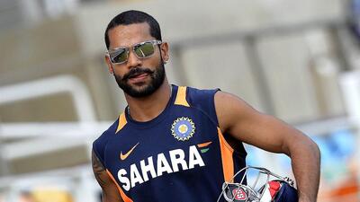 File image of Shikhar Dhawan. (AFP)