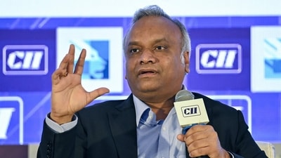 Karnataka minister and Congress leader Priyank Kharge shared the clip of a BJP leader (AFP/File) Karnataka minister and Congress leader Priyank Kharge shared the clip of a BJP leader (AFP/File)