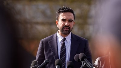 Zohran Mamdani recently came under fire for a video where he asked people for donations the day after winning the mayoral election. (Bloomberg) Zohran Mamdani recently came under fire for a video where he asked people for donations the day after winning the mayoral election. (Bloomberg)