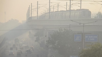 Gram it: The AQI in Gurugram touched 700 on Thursday morning, placing it firmly in the hazardous category. Screenshots of the AQI readings quickly flooded social media. As visibility dropped and a thick grey haze blanketed NCR, residents hoped that the administration treats the situation as a public health emergency and closes schools and offices. (Photo: PTI)