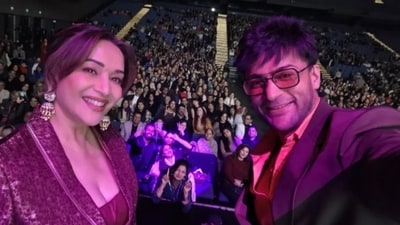 Madhuri Dixit and Shalin Bhanot Madhuri Dixit and Shalin Bhanot