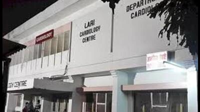 Patients are forced to buy Aspirin AV 75/40 from private medical stores outside Lari Cardiology. (File)