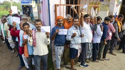As many as 3.75 crore voters are eligible to vote during the first phase of 2025 Bihar assembly polls across the 121 constituencies. (PTI) As many as 3.75 crore voters are eligible to vote during the first phase of 2025 Bihar assembly polls across the 121 constituencies. (PTI)