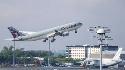 Qatar Airways said the decision to sell was part of a “proactive strategy to optimise our investments and position the group for long-term growth,” (AP/Representational) Qatar Airways said the decision to sell was part of a “proactive strategy to optimise our investments and position the group for long-term growth,” (AP/Representational)