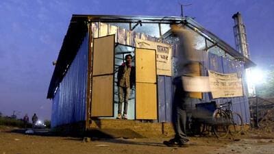 These shelters will collectively accommodate about 2,500 people, with scope for expansion if required. (HT Archive)