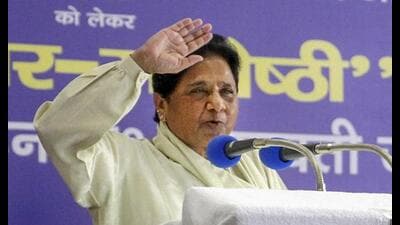 To win the assembly election, the BSP is working on the Dalit, OBC and Muslim formula,” said Mayawati. (File Photo) To win the assembly election, the BSP is working on the Dalit, OBC and Muslim formula,” said Mayawati. (File Photo)