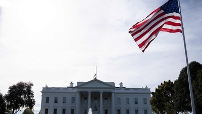 The flag above the White House flies at half-staff after former US Vice President Dick Cheney died on November 4. (AFP) The flag above the White House flies at half-staff after former US Vice President Dick Cheney died on November 4. (AFP)