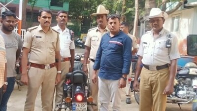 The new 'Cobra Beat' initiative by Bengaluru traffic cops aims to tackle micro-level causes of traffic issues in the city. (Twitter) The new 'Cobra Beat' initiative by Bengaluru traffic cops aims to tackle micro-level causes of traffic issues in the city. (Twitter)