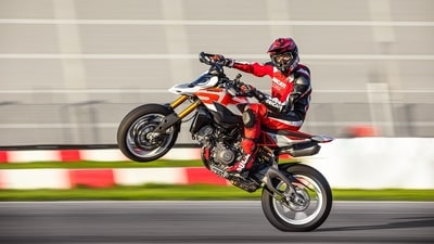 Ducati has unveiled the Hypermotard V2 and V2 SP models with the new 890 cc V-twin engine Ducati has unveiled the Hypermotard V2 and V2 SP models with the new 890 cc V-twin engine