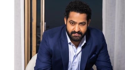 Jr NTR was last seen in War 2. Jr NTR was last seen in War 2.
