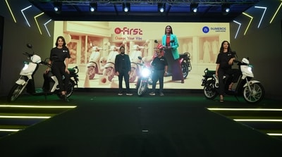 Numeros Motors has launched the n-First electric scooter in India for an introductory ex-showroom price of  ₹64,999