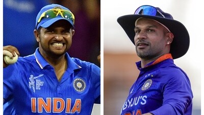 Suresh Raina and Shikhar Dhawan Suresh Raina and Shikhar Dhawan