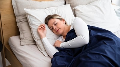 Getting more than seven hours of sleep every day is essential for proper immune function, according to Dr Sood. (Unsplash) Getting more than seven hours of sleep every day is essential for proper immune function, according to Dr Sood. (Unsplash)