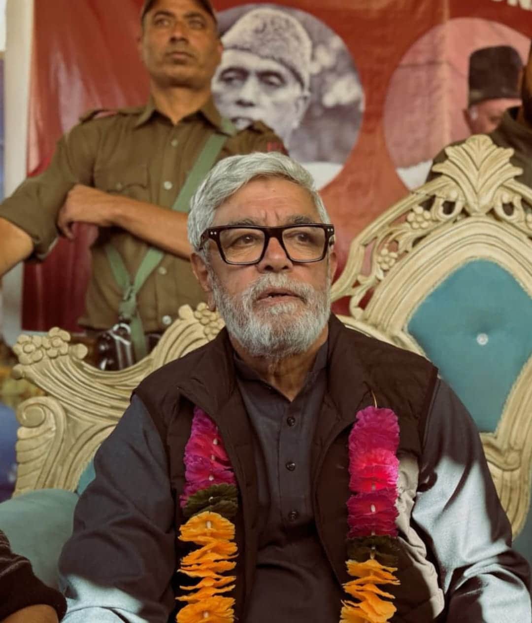 NC candidate Aga Mehmood (HT Photo)