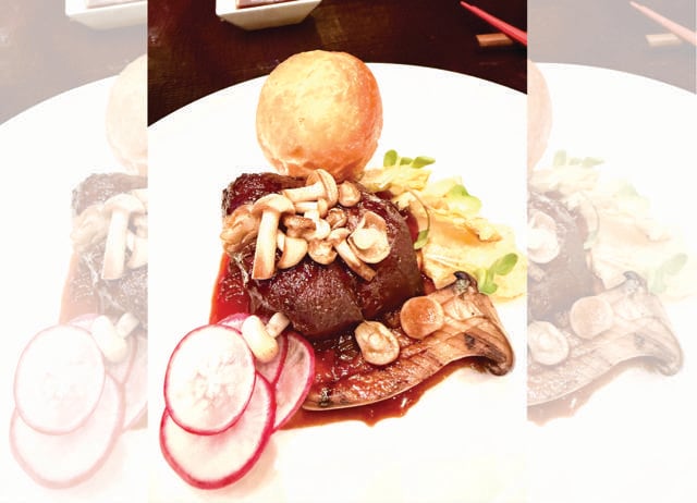 Shubham Thakur’s food at Megu is fabulous. Shubham Thakur’s food at Megu is fabulous.