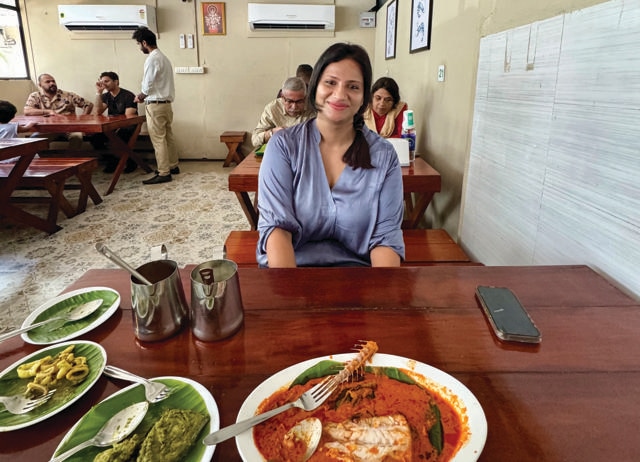 Jajina Rajan, who runs Karthiyayini in Kerala, is passionate about food. Jajina Rajan, who runs Karthiyayini in Kerala, is passionate about food.