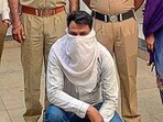 According to investigators, Gaurav is accused of murdering the 64-year-old journalist and his 92-year-old bedridden mother on September 23, 2017, after an altercation. (HT Photo) According to investigators, Gaurav is accused of murdering the 64-year-old journalist and his 92-year-old bedridden mother on September 23, 2017, after an altercation. (HT Photo)