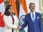 India’s External Affairs Minister S. Jaishankar (right) with Canada’s Minister of Foreign Affairs Anita Anand during a meeting, in New Delhi, on October 13, 2025. (PTI) India’s External Affairs Minister S. Jaishankar (right) with Canada’s Minister of Foreign Affairs Anita Anand during a meeting, in New Delhi, on October 13, 2025. (PTI)