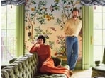 Former couple, Lily Allen and David Harbour, married in a Las Vegas wedding in 2020. In 2023, they gave a tour of their US home. (Pics: Architectural Digest)