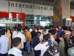 Passengers have been advised to contact their respective airlines for the latest flight updates. (PTI photo) Passengers have been advised to contact their respective airlines for the latest flight updates. (PTI photo)